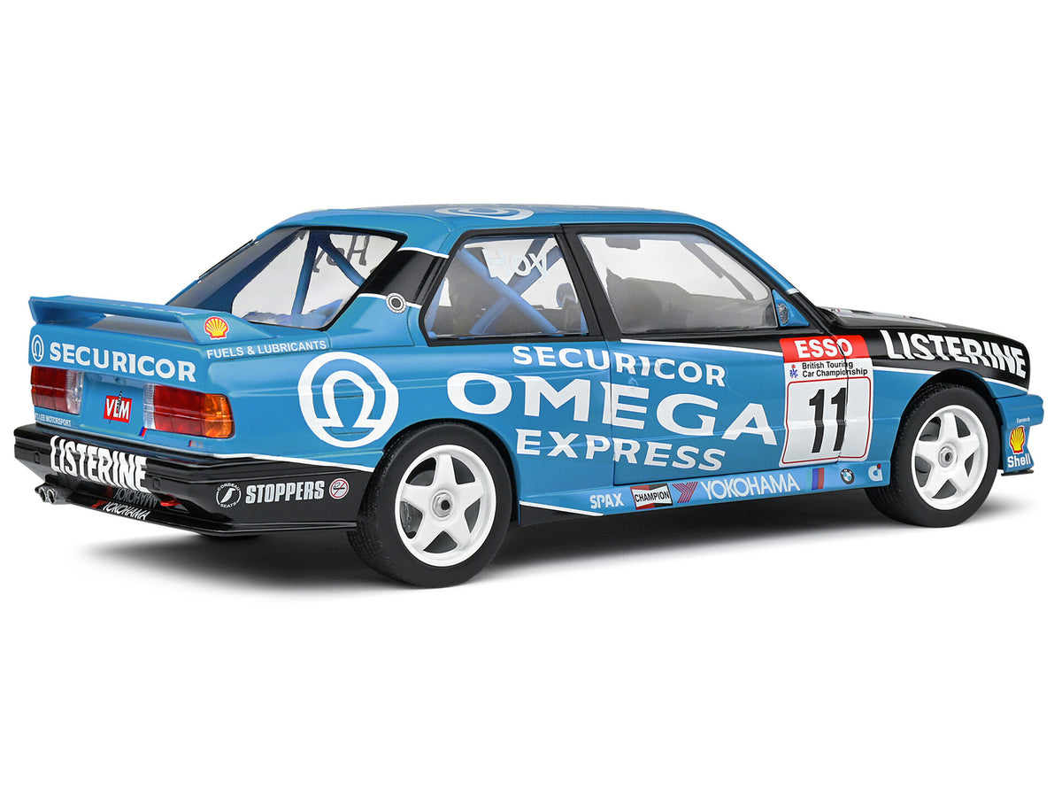 BMW E30 M3 #11 Will Hoy Winner "BTCC (British Touring Car Championship)" (1991) "Competition" Series 1/18 Diecast Model Car