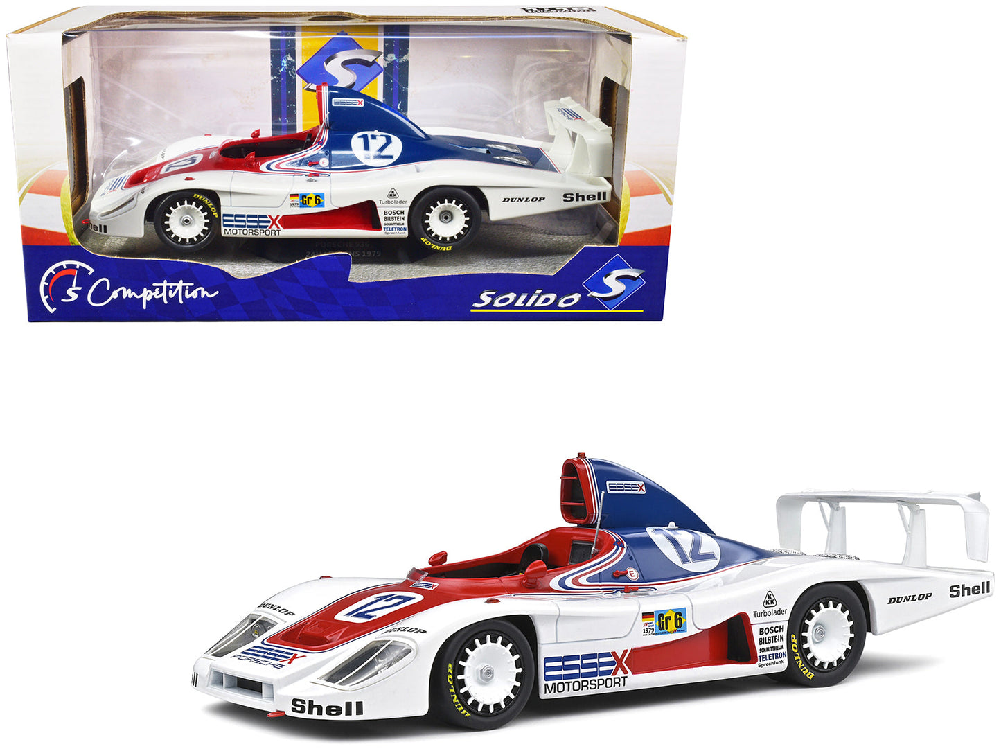 Porsche 936 #12 Jacky Ickx - Brian Redman "Essex Motorsport" 24 Hours of Le Mans (1979) "Competition" Series 1/18 Diecast Model Car