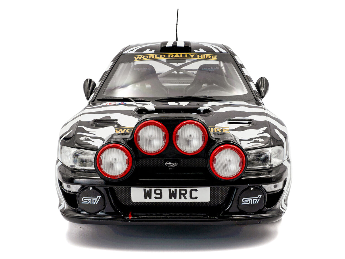 Subaru Impreza S5 WRC99 #38 Nigel Heath - Steve Lancaster "Rallye de Portugal" (2001) "Competition" Series 1/18 Diecast Model Car
