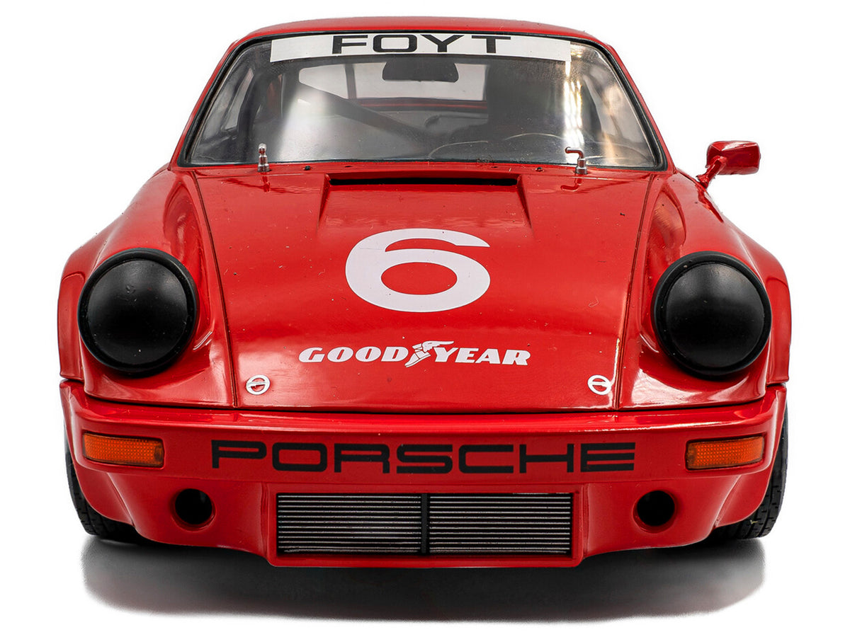 Porsche 911 IROC #6 A.J. Foyt "International Race of Champions" (1974) 1/18 Diecast Model Car