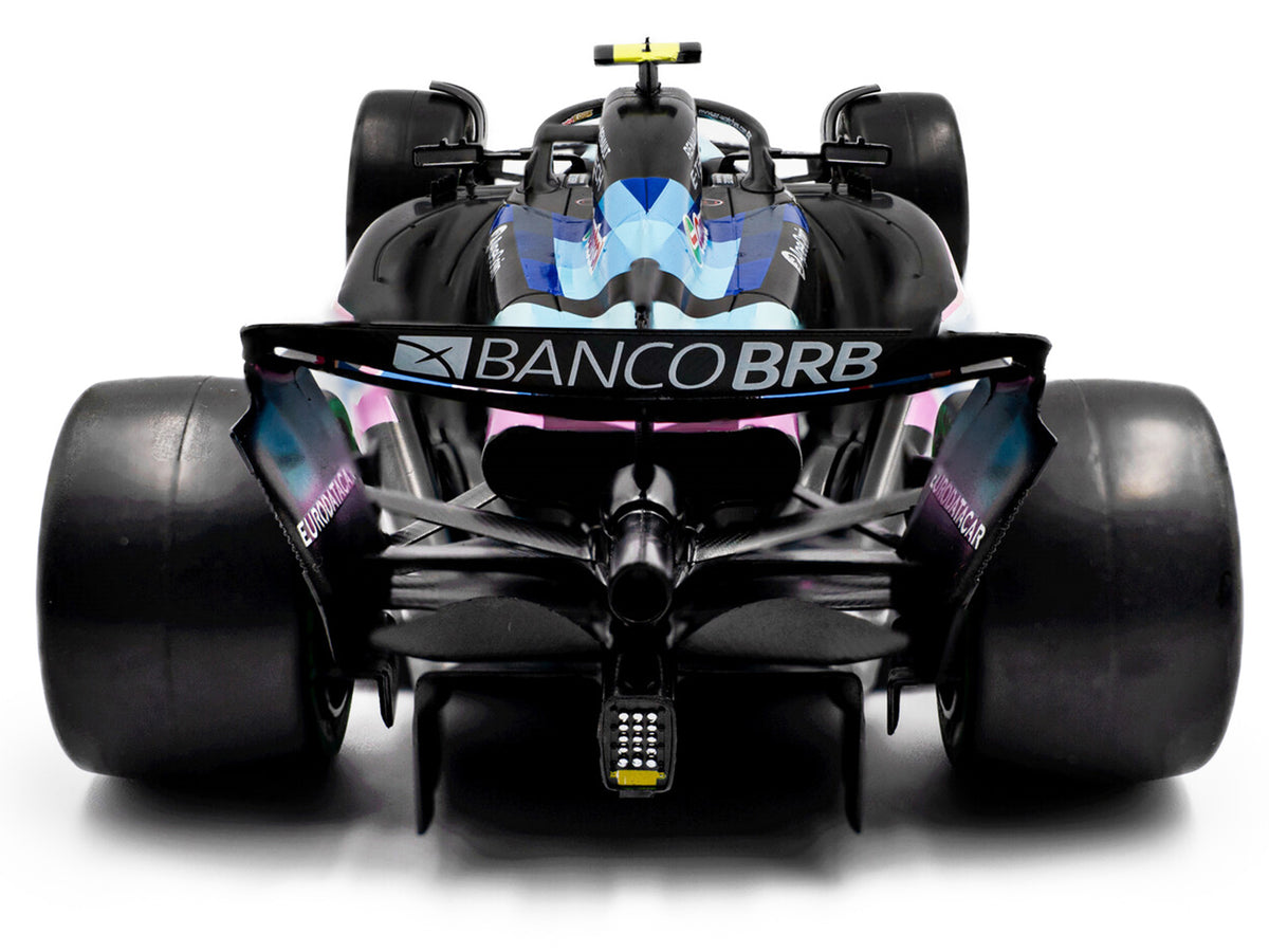 Alpine A524 #31 Esteban Ocon "BWT" 2nd Place F1 "Sao Paulo GP" (2024) "Competition" Series 1/18 Diecast Model Car