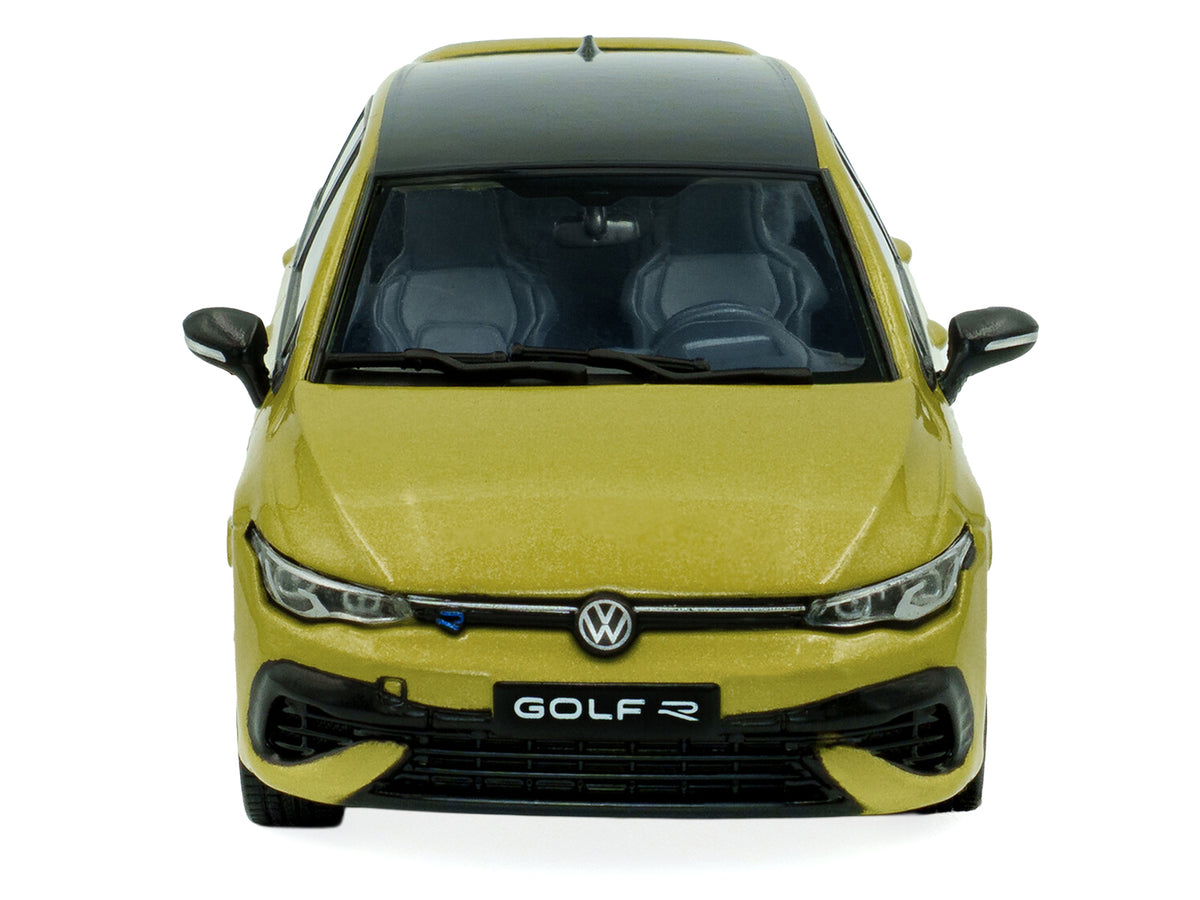 2023 Volkswagen Golf R 333 Limited Edition Lime Yellow Metallic with Black Top 1/43 Diecast Model Car