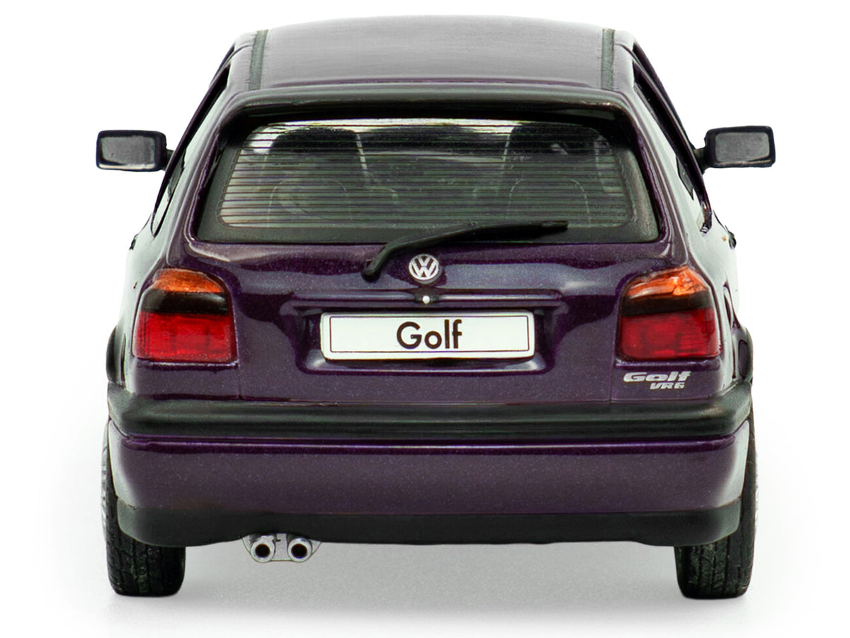 1994 Volkswagen Golf MKIII VR6 Purple Metallic 1/43 Diecast Model Car