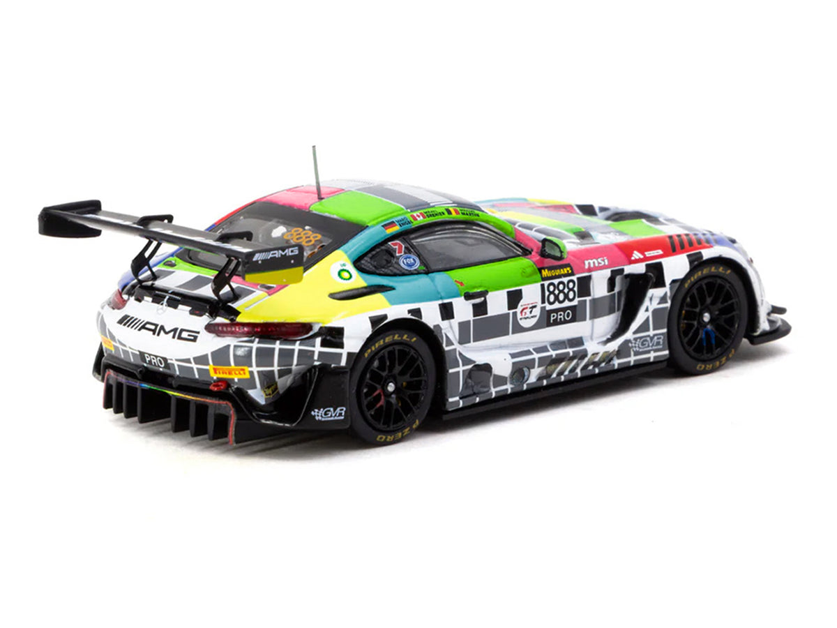 Mercedes-AMG GT3 #888 Maro Engel - Mikael Grenier - Maxime Martin "GruppeM Racing" "Bathurst 12 Hour" (2025) "Hobby64" Series 1/64 Diecast Model Car