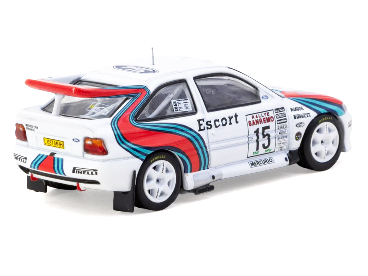 Ford Escort RS Cosworth WRC #15 Malcolm Wilson - Bryan Thomas "Rallye Sanremo" (1994) "Hobby64" Series 1/64 Diecast Model Car