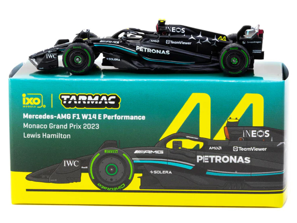 Mercedes-AMG F1 W14 E Performance #44 Lewis Hamilton Formula One F1 "Monaco GP" (2023) "Global64" Series 1/64 Diecast Model