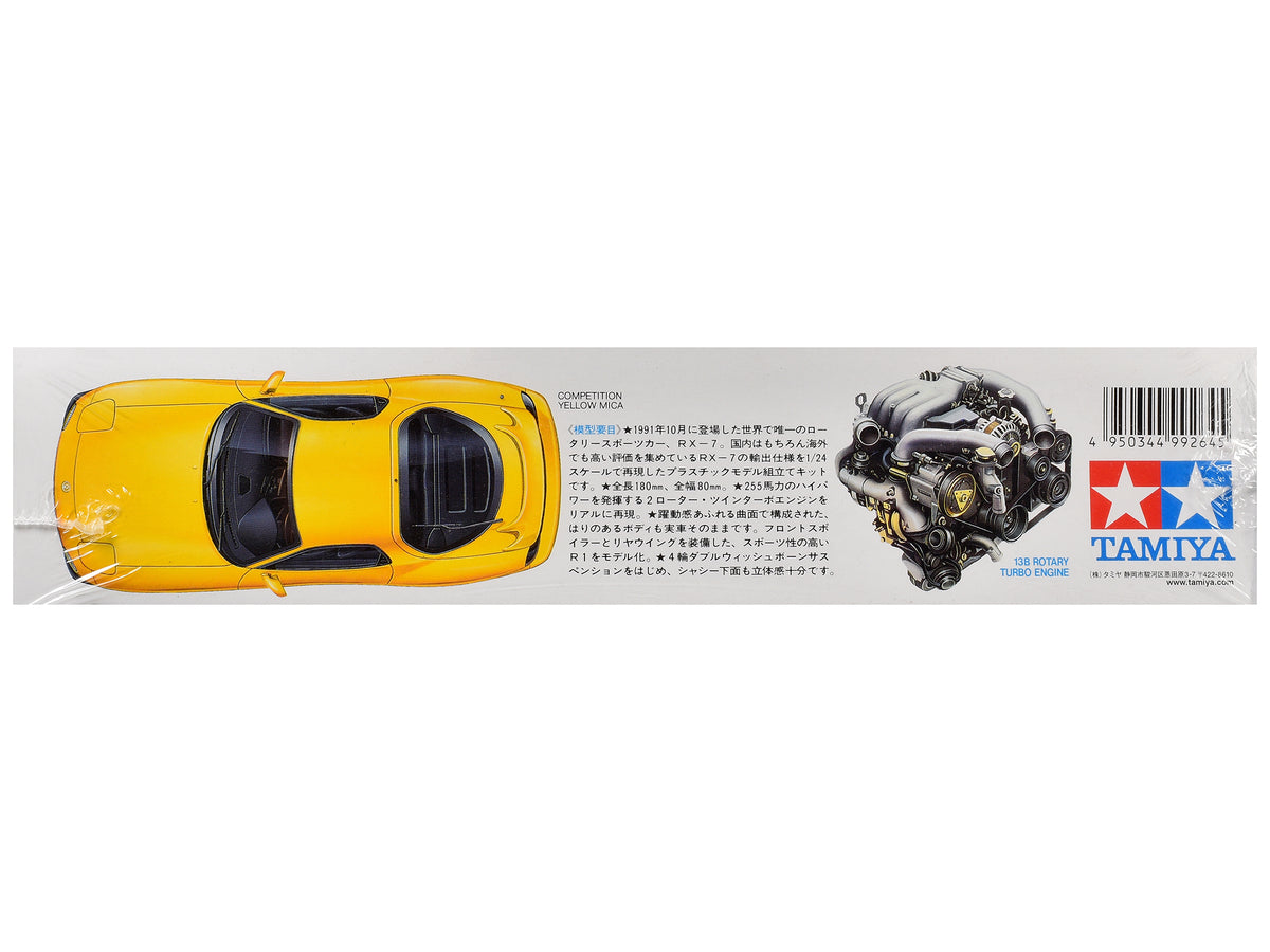 Model Kit Mazda RX-7 R1 1/24 Scale Model