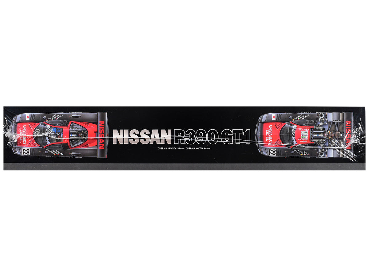Model Kit Nissan R390 GT1 "24 Hours of Le Mans" (1997) 1/24 Scale Model