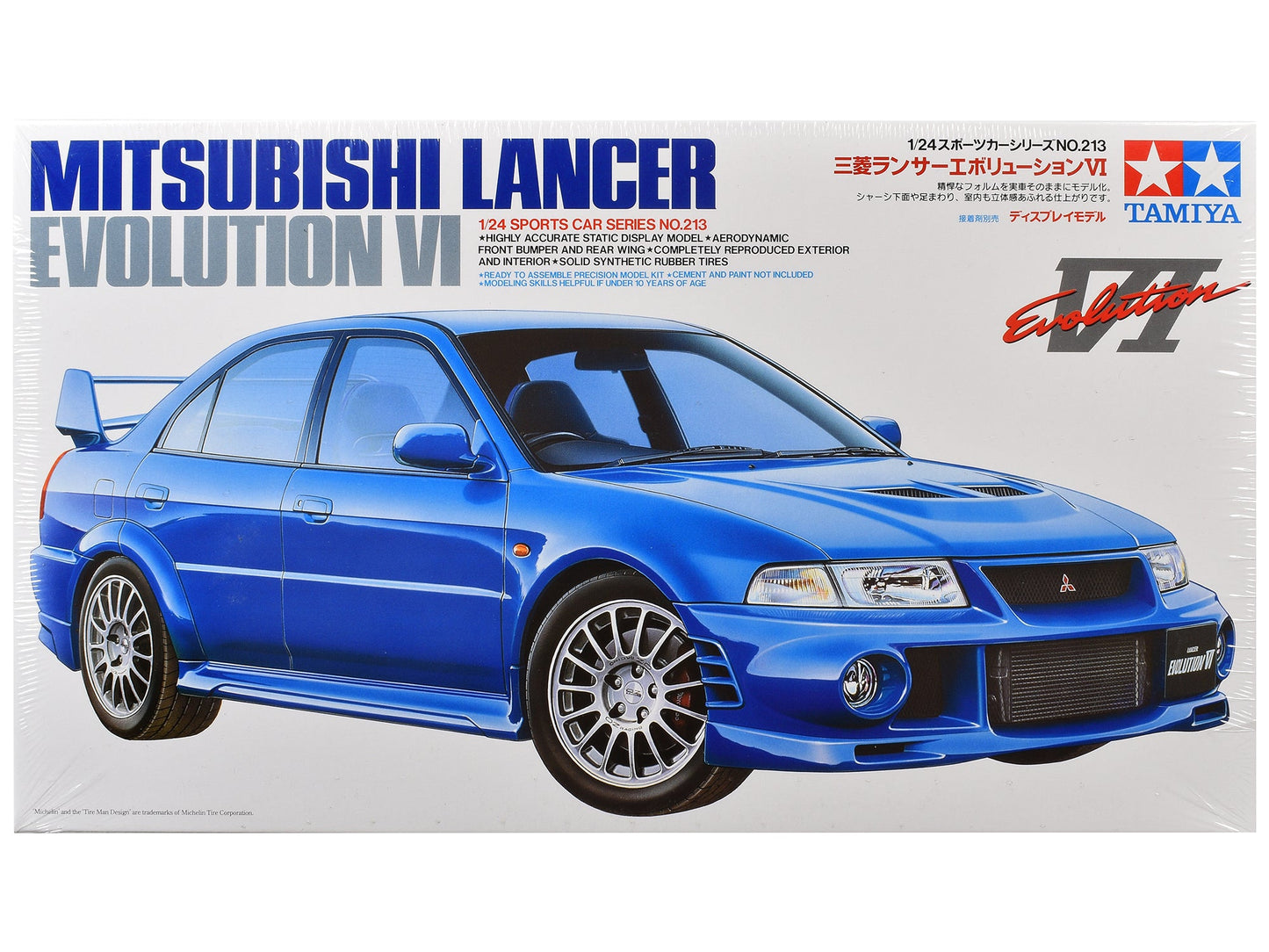 Model Kit Mitsubishi Lancer Evolution VI 1/24 Scale Model