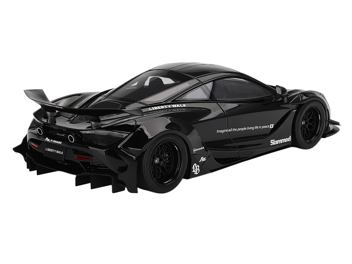 McLaren 720S "LB-Works" Black "Tokyo Auto Salon 2024" 1/18 Model Car