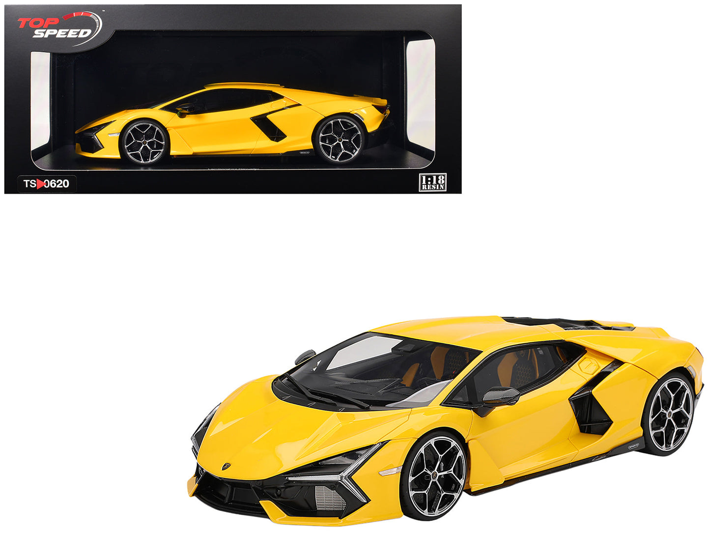 Lamborghini Revuelto Giallo (Yellow) 1/18 Model Car