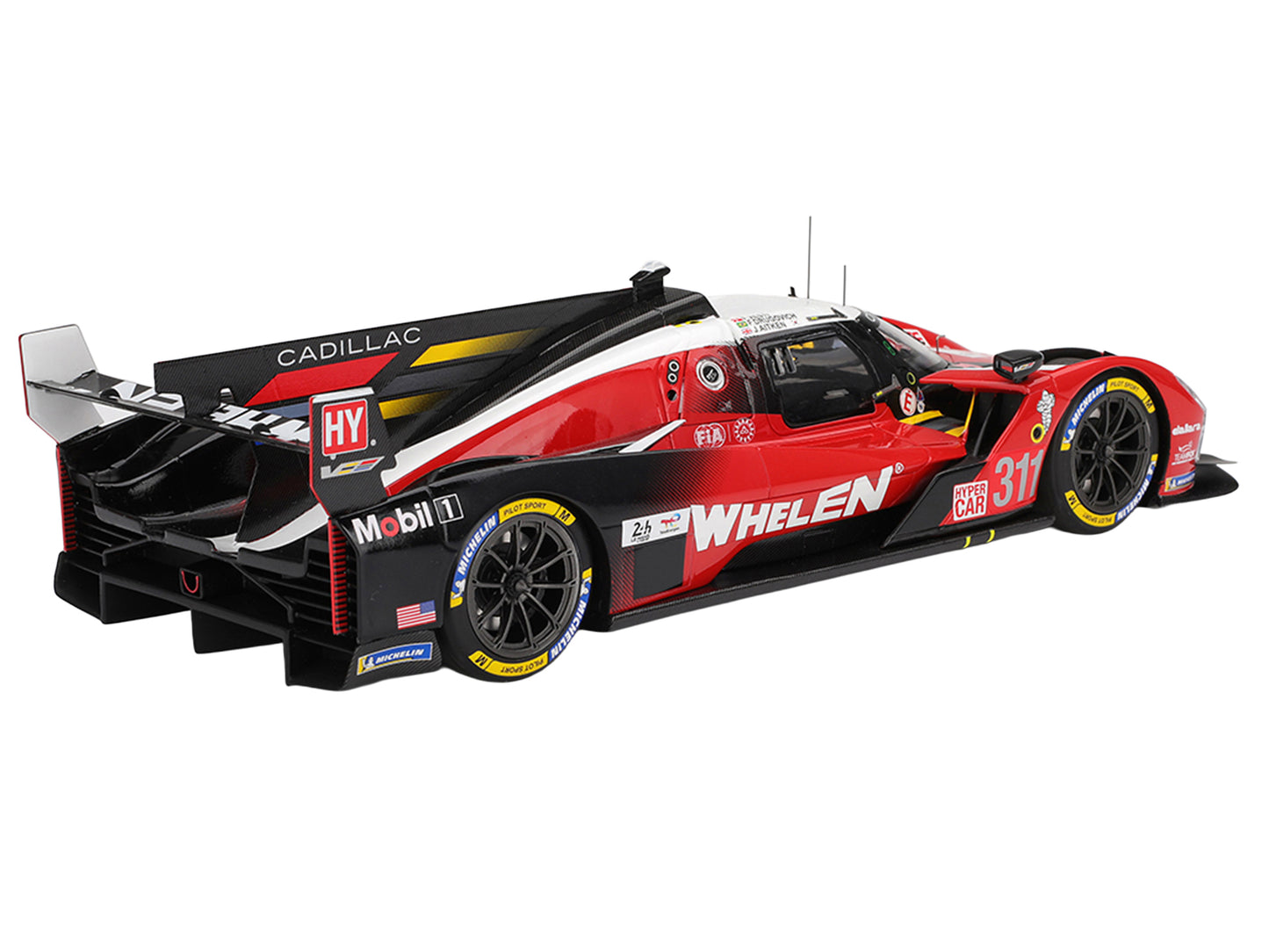 Cadillac V-Series.R #311 Jack Aitken - Felipe Drugovich - Frederik Vesti "Cadillac Whelen" FIA WEC "24 Hours of Le Mans" (2025) 1/18 Model Car