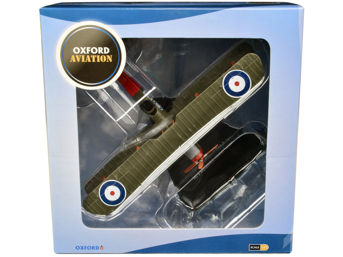 De Havilland DH4 Bomber Plane "5 Squadron Royal Naval Air Service" (1918) "Oxford Aviation" Series 1/72 Diecast Model Airplane