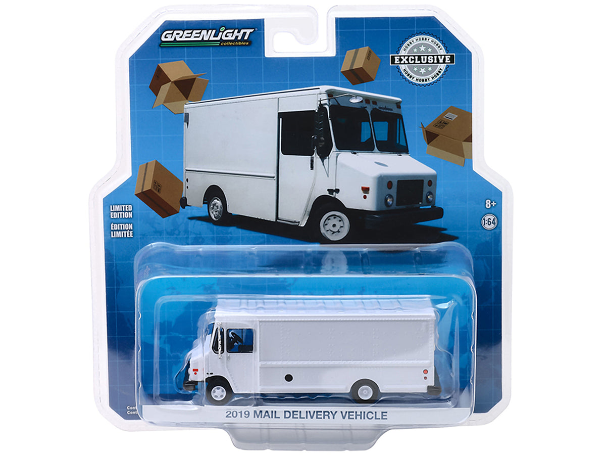 2019 Mail Delivery Vehicle White "Hobby Exclusive" 1/64 Diecast Model