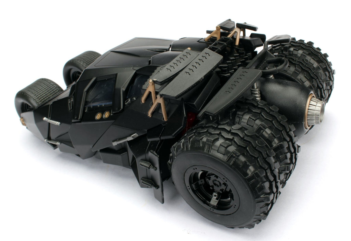 2008 "The Dark Knight" Tumbler Batmobile with Batman Diecast Figurine 1/24 Diecast Model Car