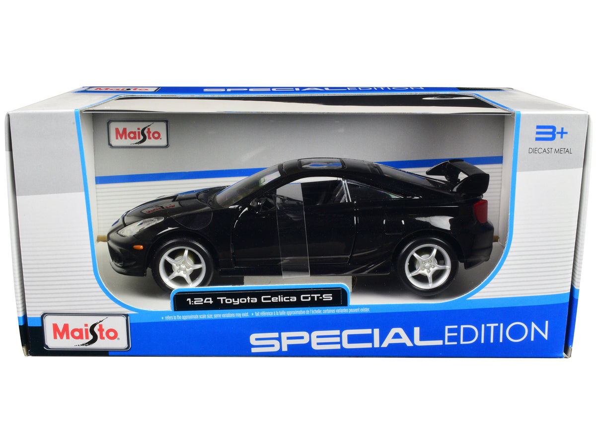 Toyota Celica GT-S Black "Special Edition" Series 1/24 Diecast Model Car