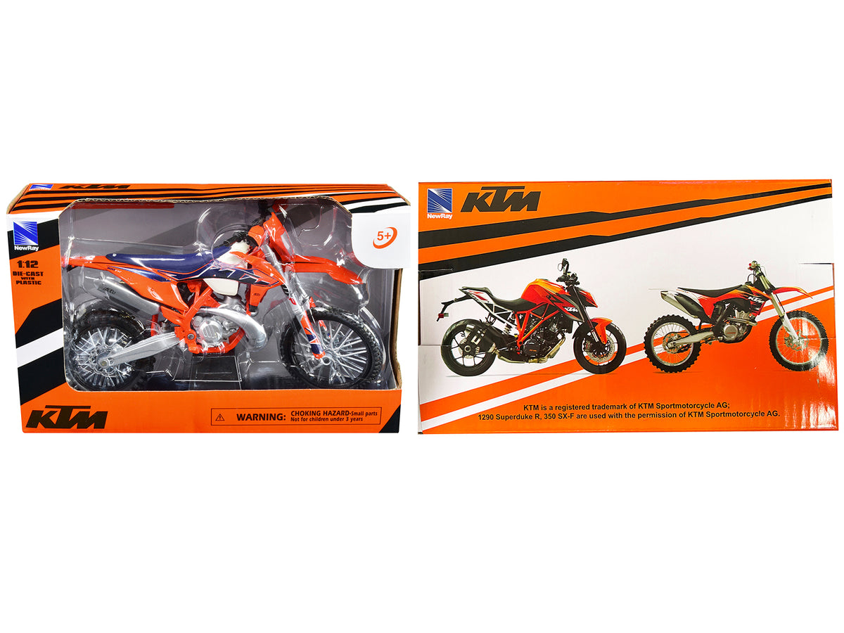 KTM 300 EXC-TPI Enduro Dirt Bike Motorcycle Orange 1/12 Diecast Model