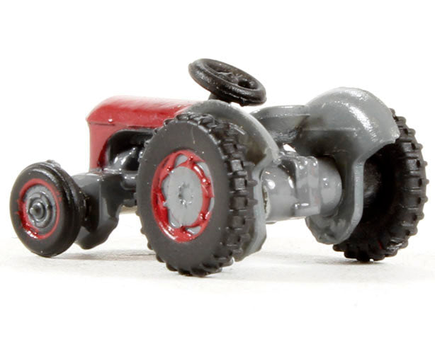 Ferguson Tractor Red and Gray 1/148 (N) Scale Diecast Model Car