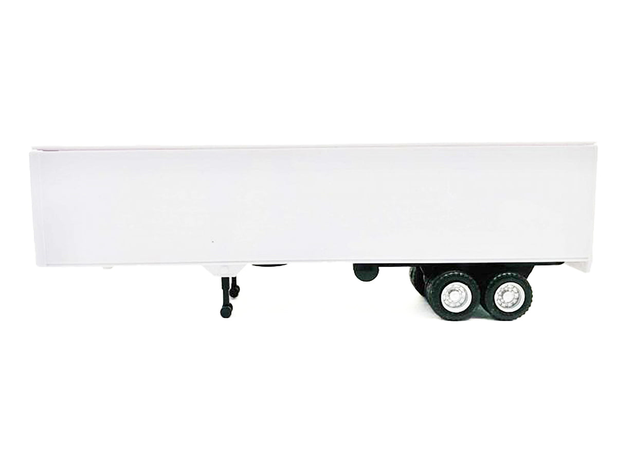40ft Dry Van Trailer White 1/87 (HO) Plastic Model