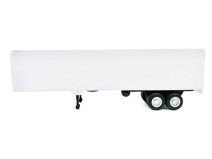 40ft Dry Van Trailer White 1/87 (HO) Plastic Model