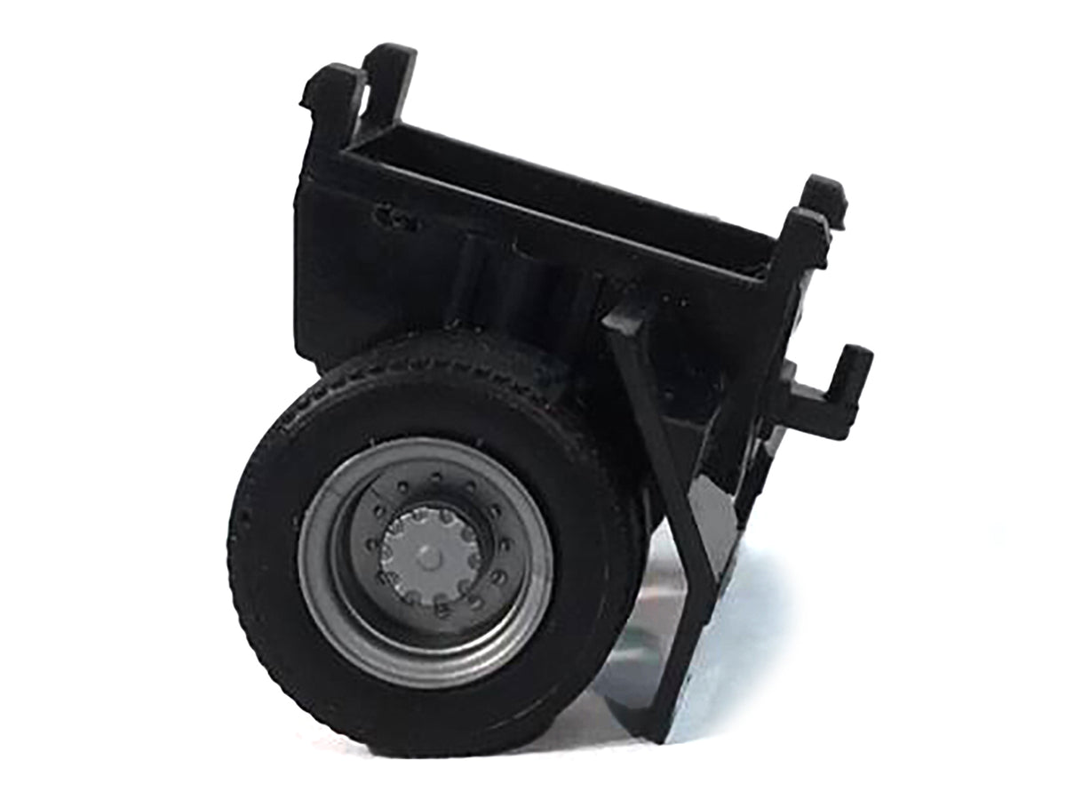 Single Axle Trailer Chassis 1/87 (HO) Plastic Model