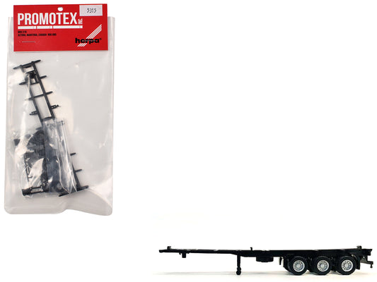 Container Chassis for 3-Axle 40ft Trailer 1/87 (HO) Plastic Model