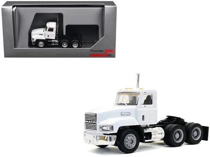 Mack 603 Short Day Cab White 1/87 (HO) Plastic Model Car