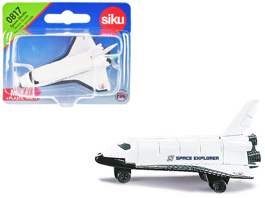 Space-Shuttle White "Space Explorer" Diecast Model
