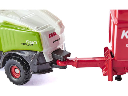 Claas 960 Jaguar Forage Harvester Green and Gray Diecast Model