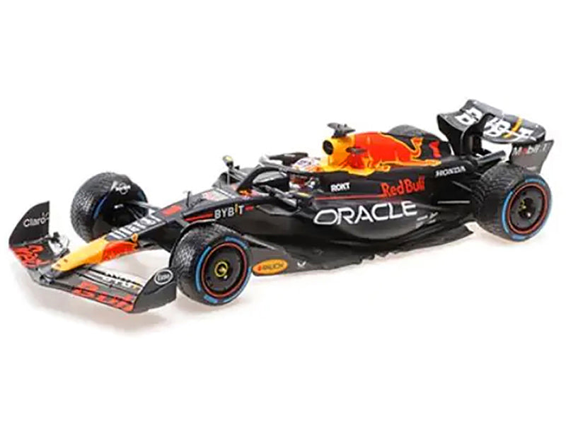 Red Bull Racing RB19 #1 Max Verstappen "Oracle" Winner F1 Formula One "Dutch GP" (2023) with Driver Limited Edition to 230 pieces Worldwide 1/18 Diecast Model Car