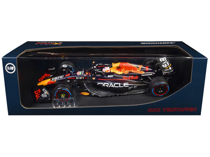 Red Bull Racing RB19 #1 Max Verstappen "Oracle" Winner F1 Formula One "Dutch GP" (2023) with Driver Limited Edition to 230 pieces Worldwide 1/18 Diecast Model Car