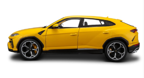 Lamborghini Urus Yellow 1/18 Diecast Model Car