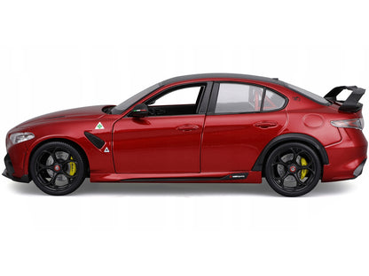Alfa Romeo Giulia GTA Red Metallic with Carbon Top 1/18 Diecast Model Car