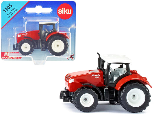 Mauly X540 Tractor Red with White Top Diecast Model