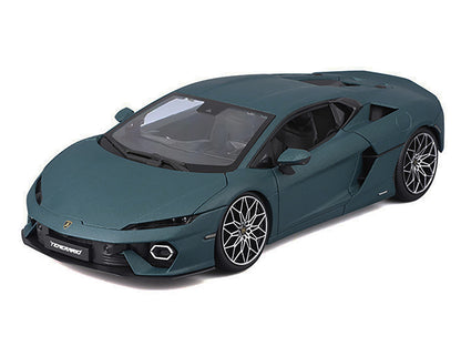 Lamborghini Temerario Matt Blue Metallic 1/18 Diecast Model Car