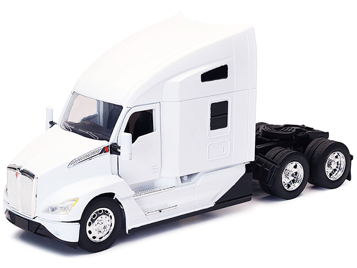 Kenworth T680 Truck Tractor White "Long Haul Truckers" Series 1/32 Diecast Model