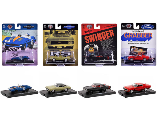 "Auto-Drivers" Set of 4 pieces in Blister Packs Release 111 Limited Edition to 9600 pieces Worldwide 1/64 Diecast Model Cars