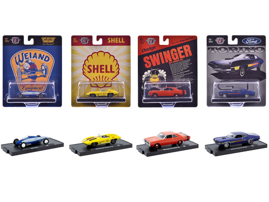"Auto-Drivers" Set of 4 pieces in Blister Packs Release 126 Limited Edition to 9600 pieces Worldwide 1/64 Diecast Model Cars