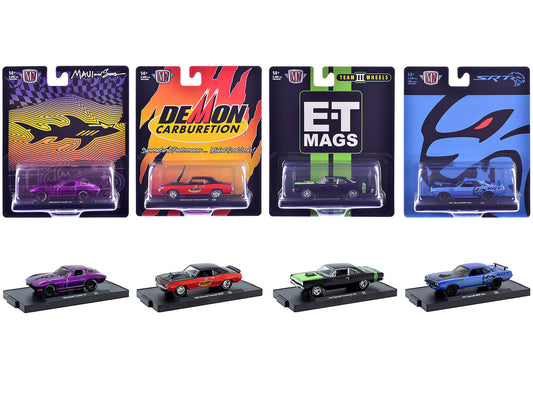 "Auto-Drivers" Set of 4 pieces in Blister Packs Release 128 Limited Edition to 9600 pieces Worldwide 1/64 Diecast Model Cars