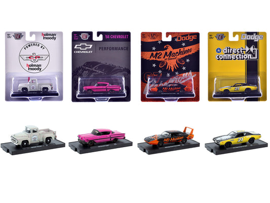 "Auto-Drivers" Set of 4 pieces in Blister Packs Release 129 Limited Edition to 10000 pieces Worldwide 1/64 Diecast Model Cars