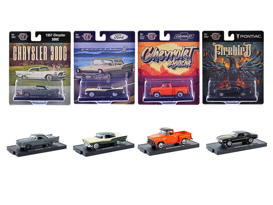 "Auto-Drivers" Set of 4 pieces in Blister Packs Release 130 Limited Edition to 9600 pieces Worldwide 1/64 Diecast Model Cars