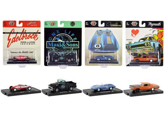 "Auto-Drivers" Set of 4 pieces in Blister Packs Release 97 Limited Edition to 9600 pieces Worldwide 1/64 Diecast Model Cars