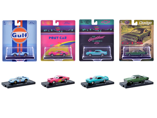 "Auto-Drivers" Set of 4 pieces in Blister Packs Release S07 Limited Edition to 7500 pieces Worldwide 1/64 Diecast Model Cars