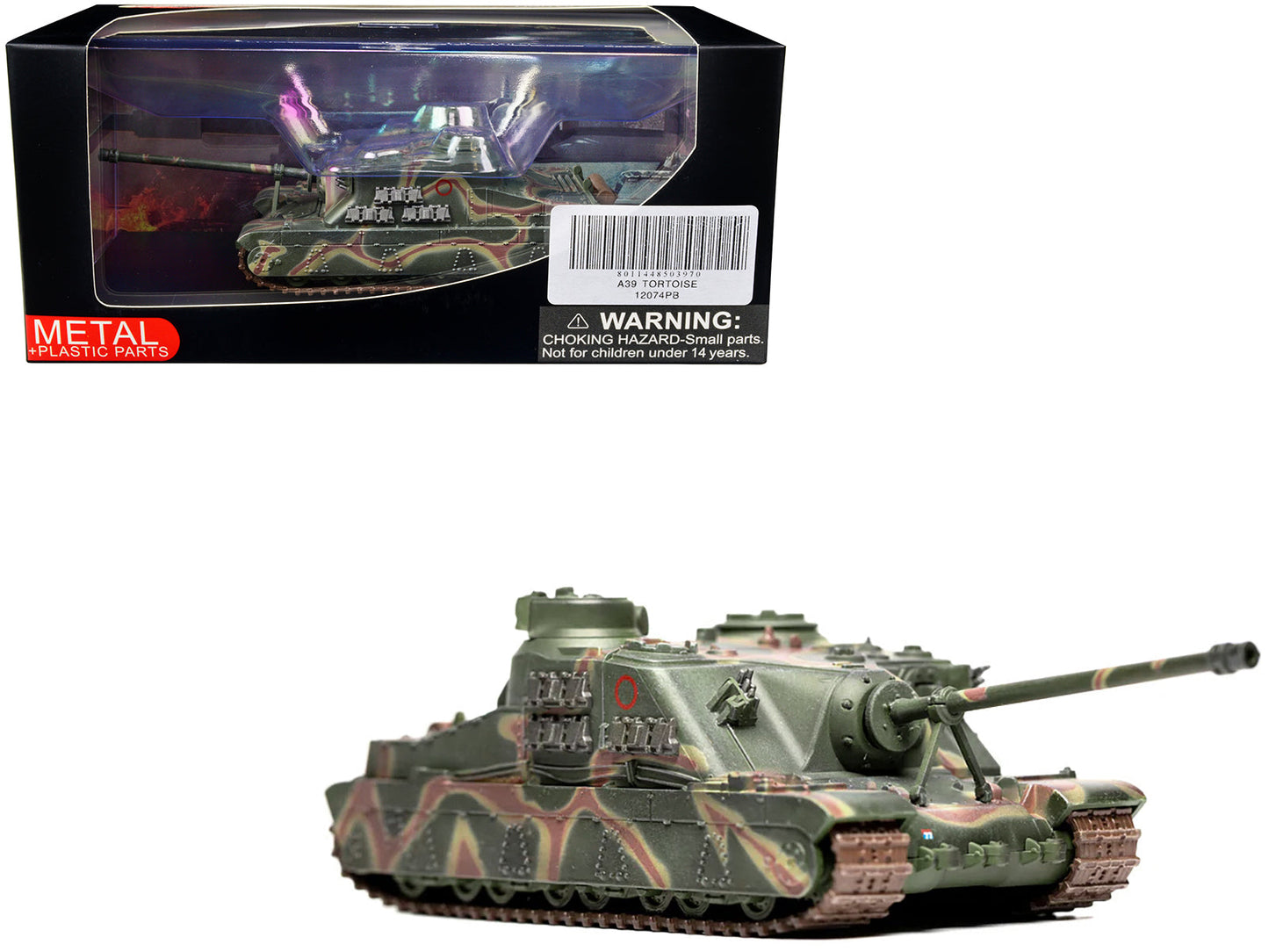 Tortoise A39 Heavy Assault Tank British Army WWII  1/72 Diecast Model