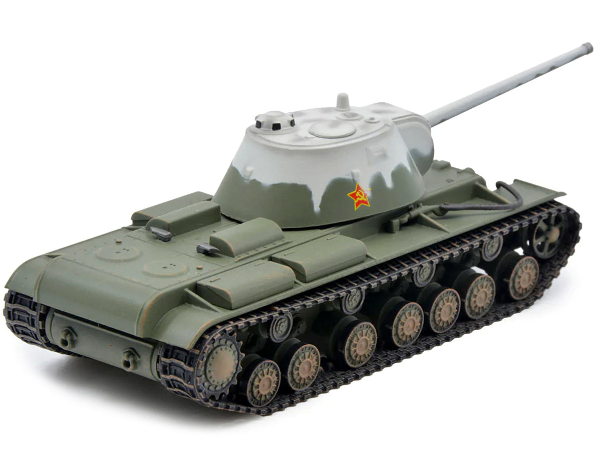 Soviet Kliment Voroshilov KV-3 Heavy Tank Winter Camouflage 1/72 Diecast Model