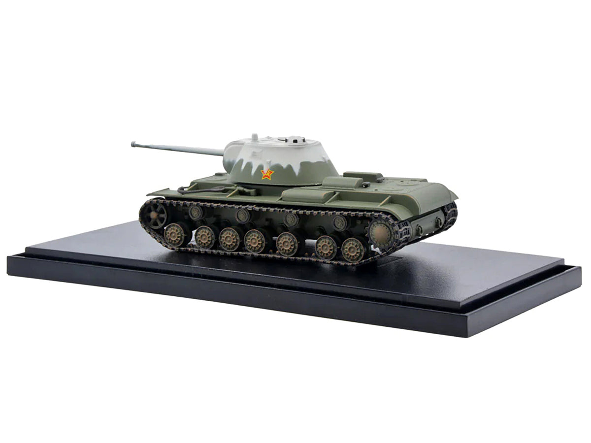 Soviet Kliment Voroshilov KV-3 Heavy Tank Winter Camouflage 1/72 Diecast Model