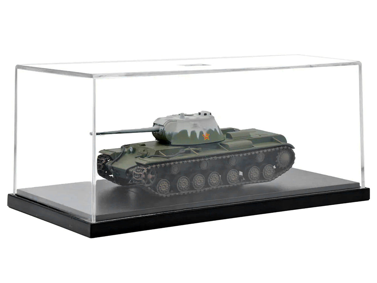 Soviet Kliment Voroshilov KV-3 Heavy Tank Winter Camouflage 1/72 Diecast Model