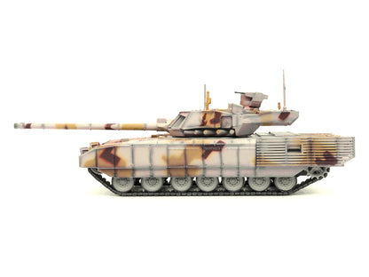 Russian T14 Armata MBT (Main Battle Tank) Multi-Desert Camouflage "Armor Premium" Series 1/72 Diecast Model