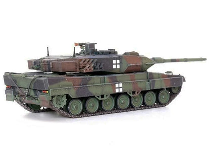 Leopard 2A6 Main Battle Tank Green Camouflage "Ukrainian Army" "Armor Premium" Series 1/72 Diecast Model