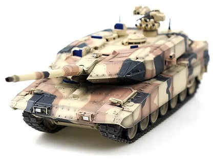 Leopard 2 A7+ Main Battle Tank "Desert Camouflage" German Army "Armor Premium" Series 1/72 Diecast Model